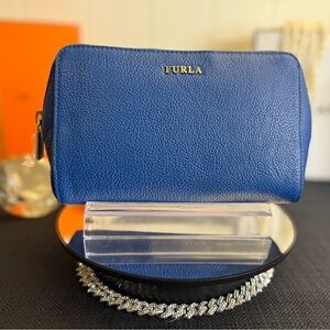 NWOT Furla Royal Blue Pouch
